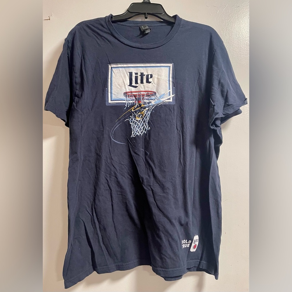 Miller light basketball shirt